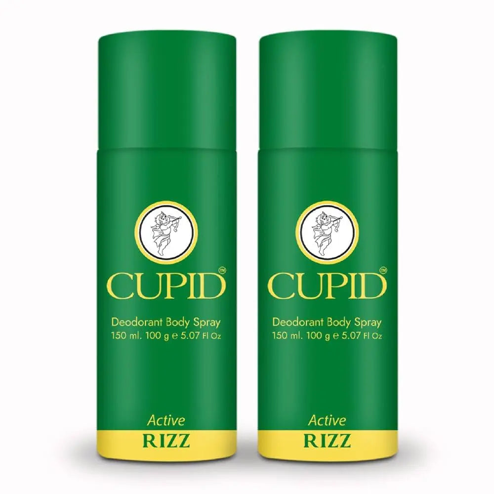 Cupid Rizz Deodorant Body Spray – 150ml (Pack of 2)