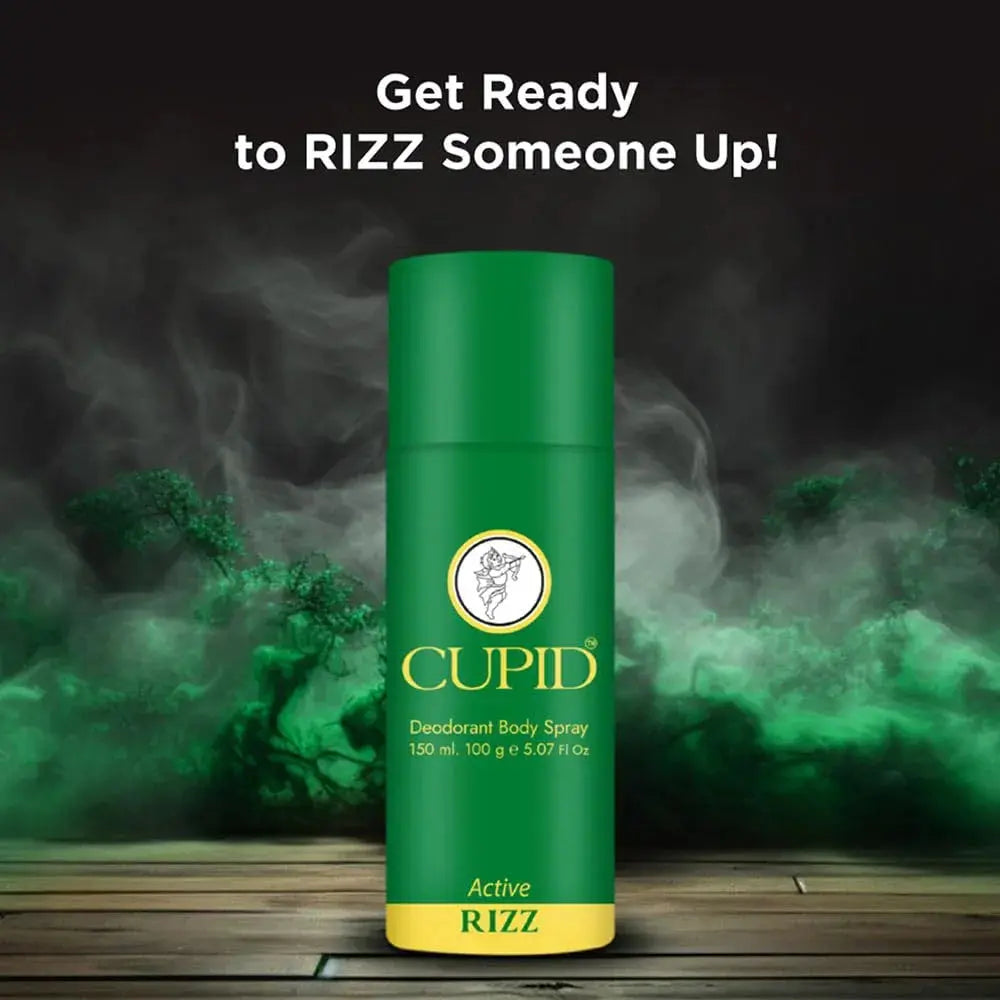 Cupid Rizz Deodorant Body Spray – 150ml (Pack of 2)
