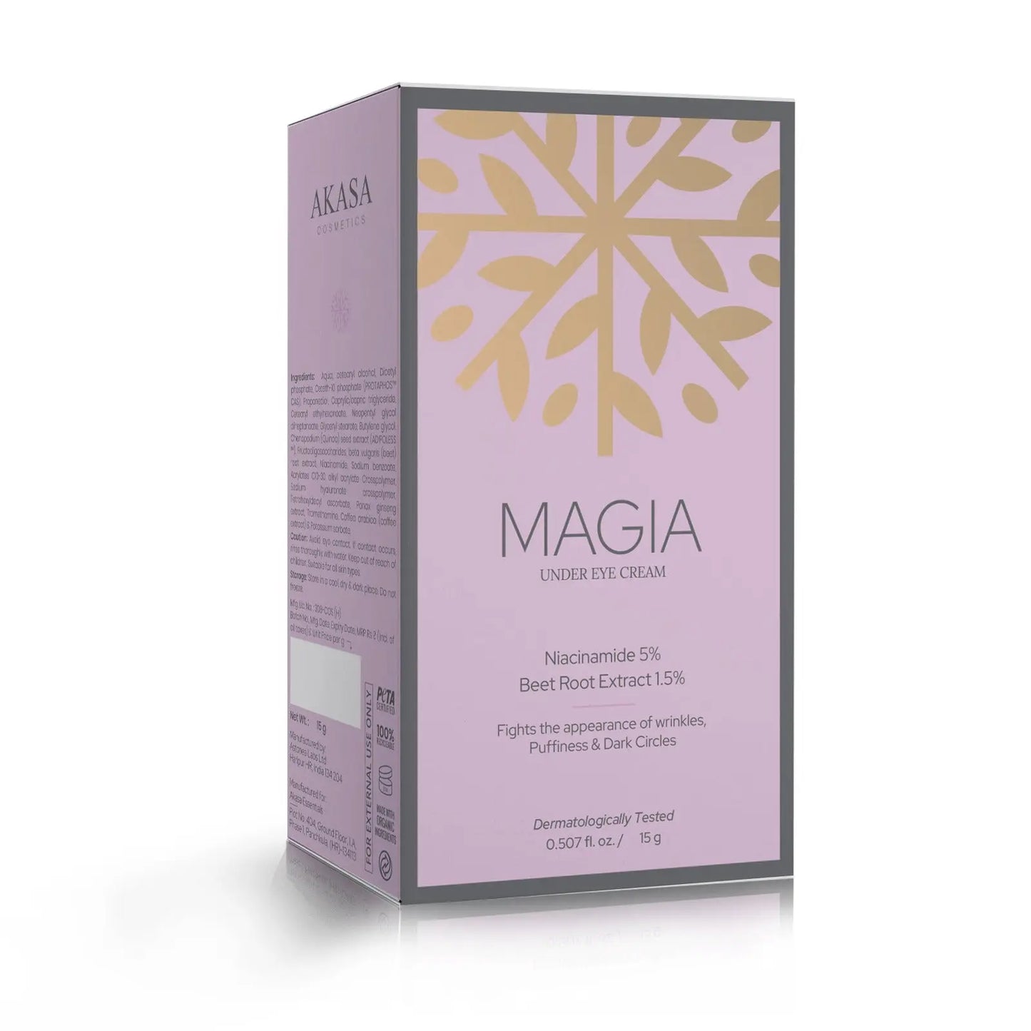 Magia Under Eye Cream 15gm – Reduces Dark Circles