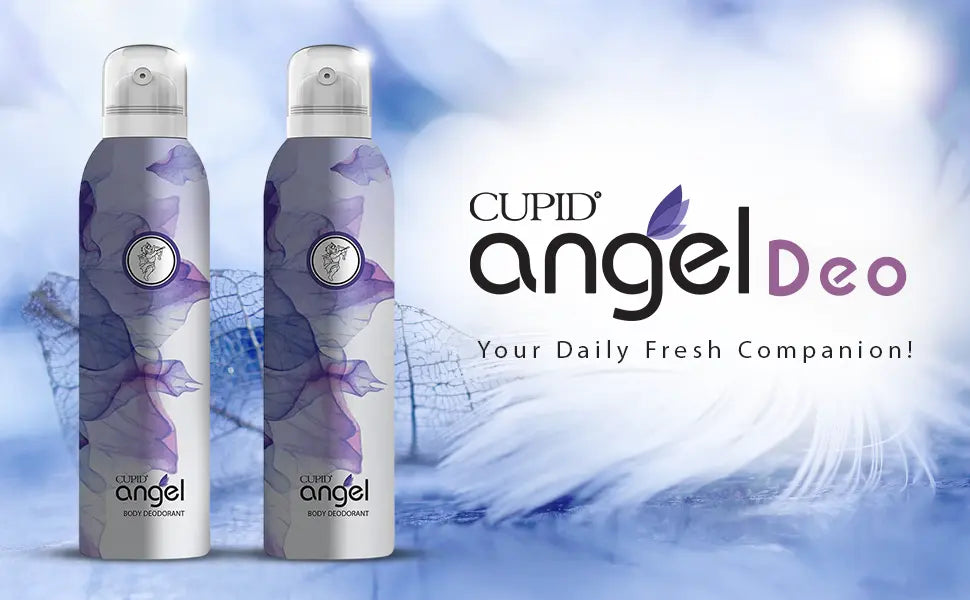 Cupid Angel Body Deodorant for Women 150ml (Pack of 2)