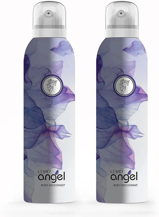 Cupid Angel Body Deodorant for Women 150ml (Pack of 2) 