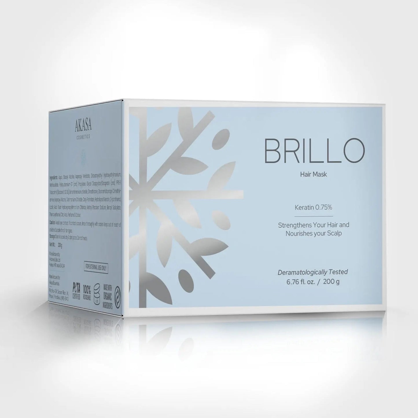 Akasa Brillo Hair Mask – Deep Repair & Shine (200gm)