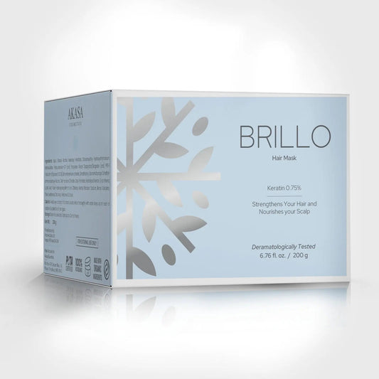 Akasa Brillo Hair Mask – Deep Repair & Shine (200gm)