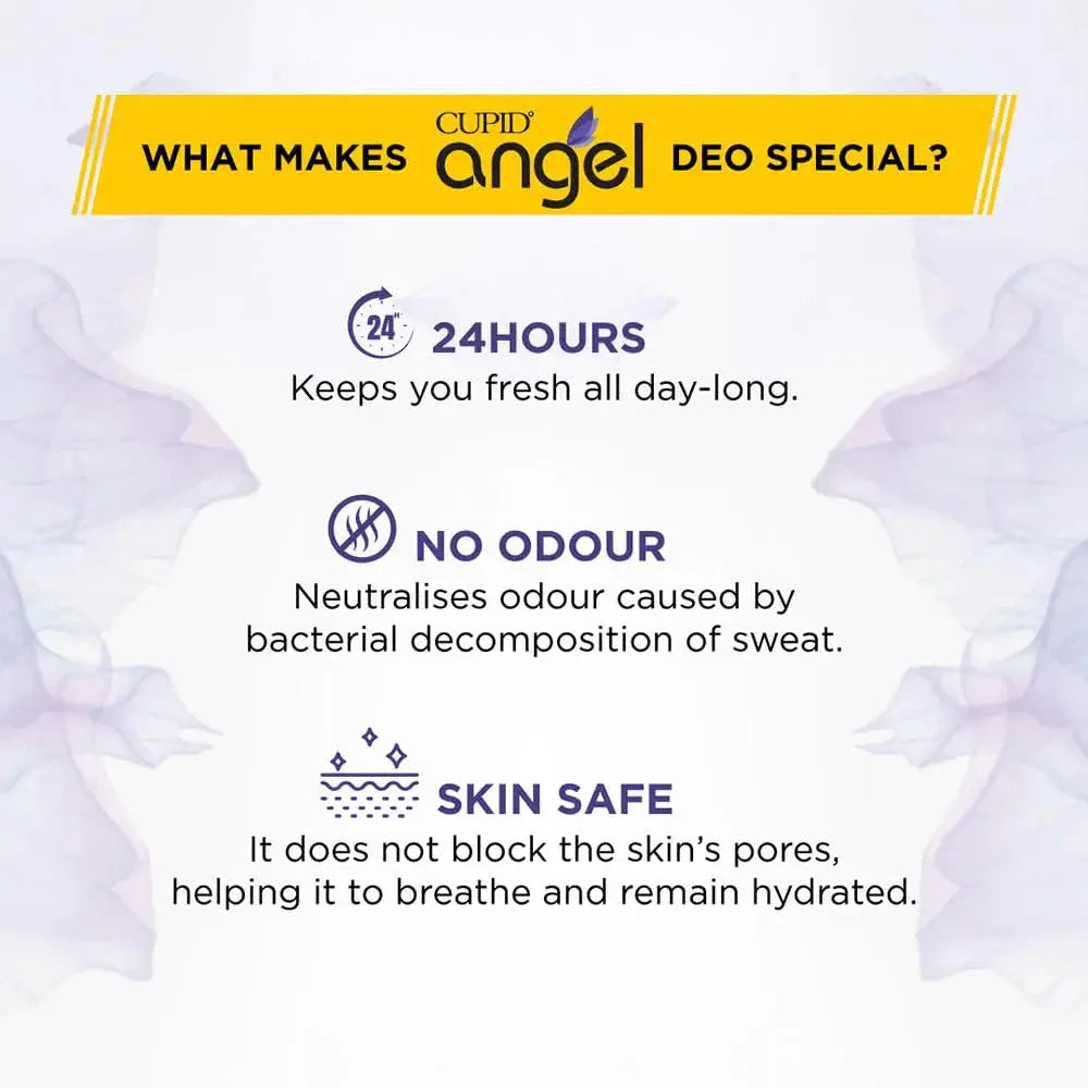 Cupid Angel Body Deodorant for Women 150ml (Pack of 2)