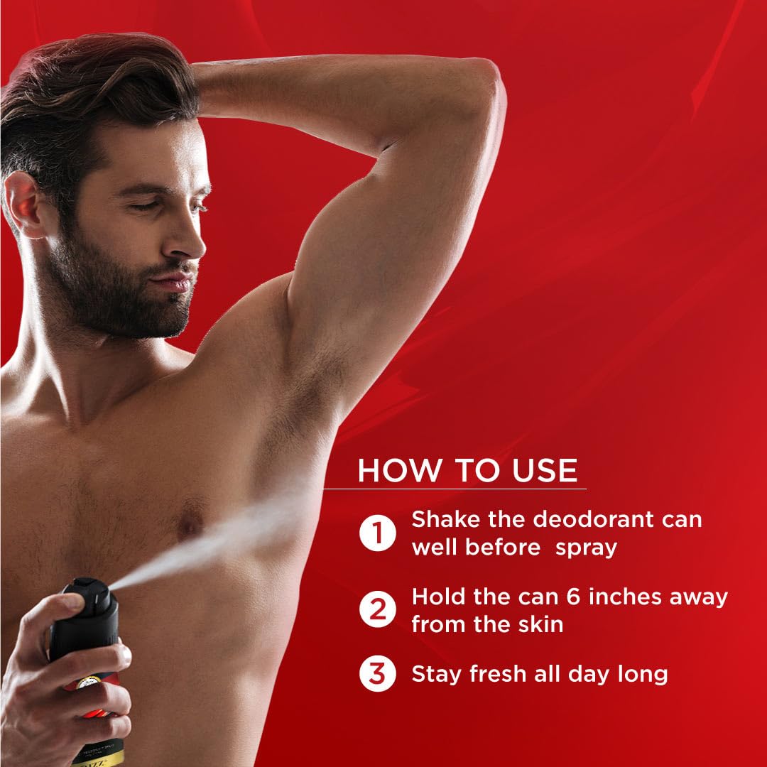 Cupid RIZZ Men's Deodorant Combo Body Spray – 150ml x 2