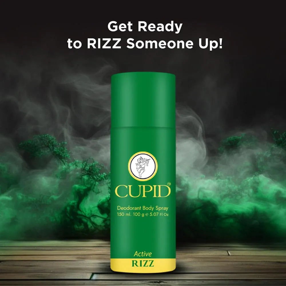 Cupid RIZZ Deo Spray for Men - 150ml Each