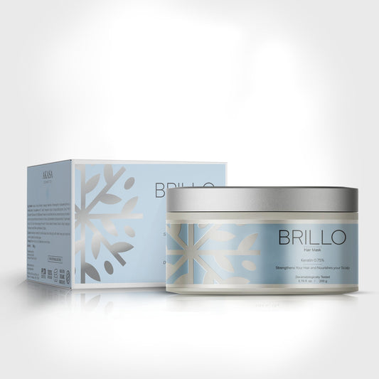 Akasa Brillo Hair Mask – Deep Repair & Shine (200gm)