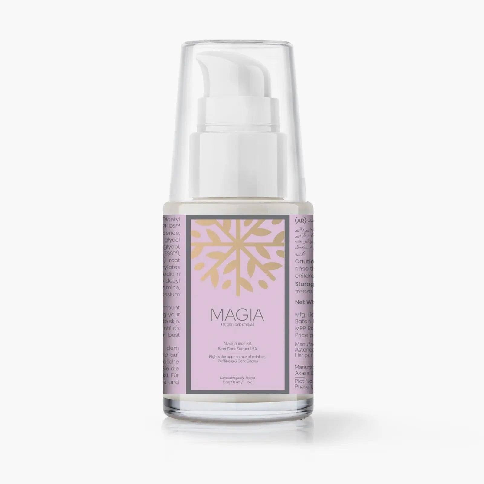 Magia Under Eye Cream 15gm – Reduces Dark Circles