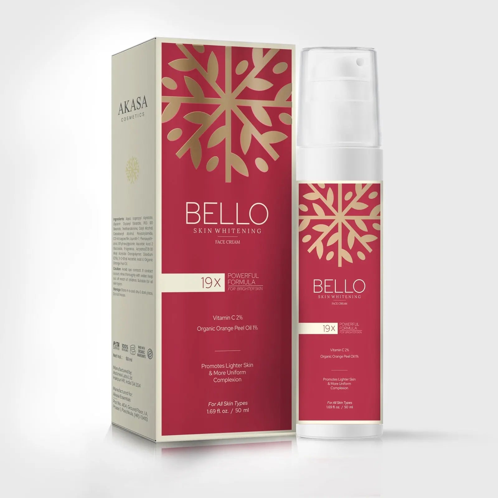 Bello Skin Whitening Cream 50ml – Brightening 50ml