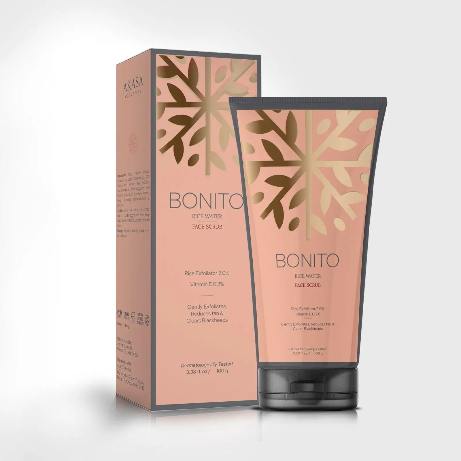 Bonito Rice Water Face Scrub – Gentle Exfoliation 100gm