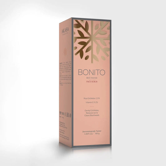 Bonito Rice Water Face Scrub – Gentle Exfoliation100gm